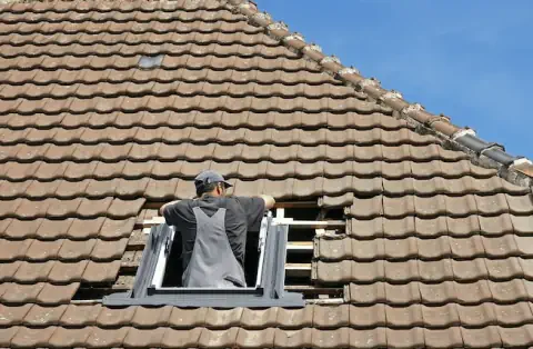 Pose de velux - Vétheuil